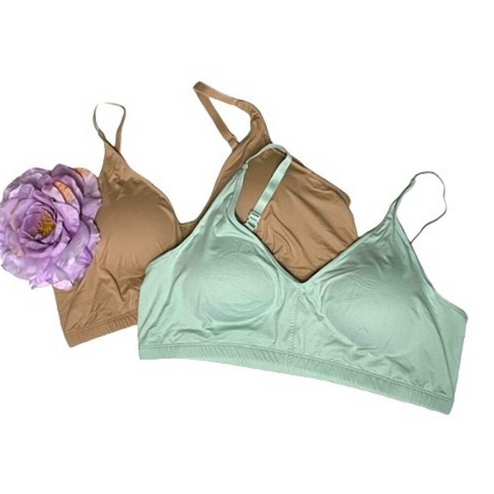 Rhonda Shear Super Stretch Pullover Leisure Bra 2X